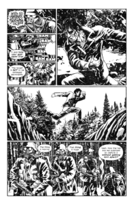 Ethos: Heroes Lost Issue #1 Black and White Edition