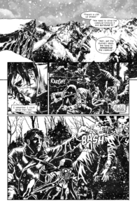 Ethos: Heroes Lost Issue #1 Black and White Edition