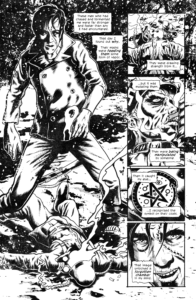 Ethos: Heroes Lost Issue #1 Black and White Edition