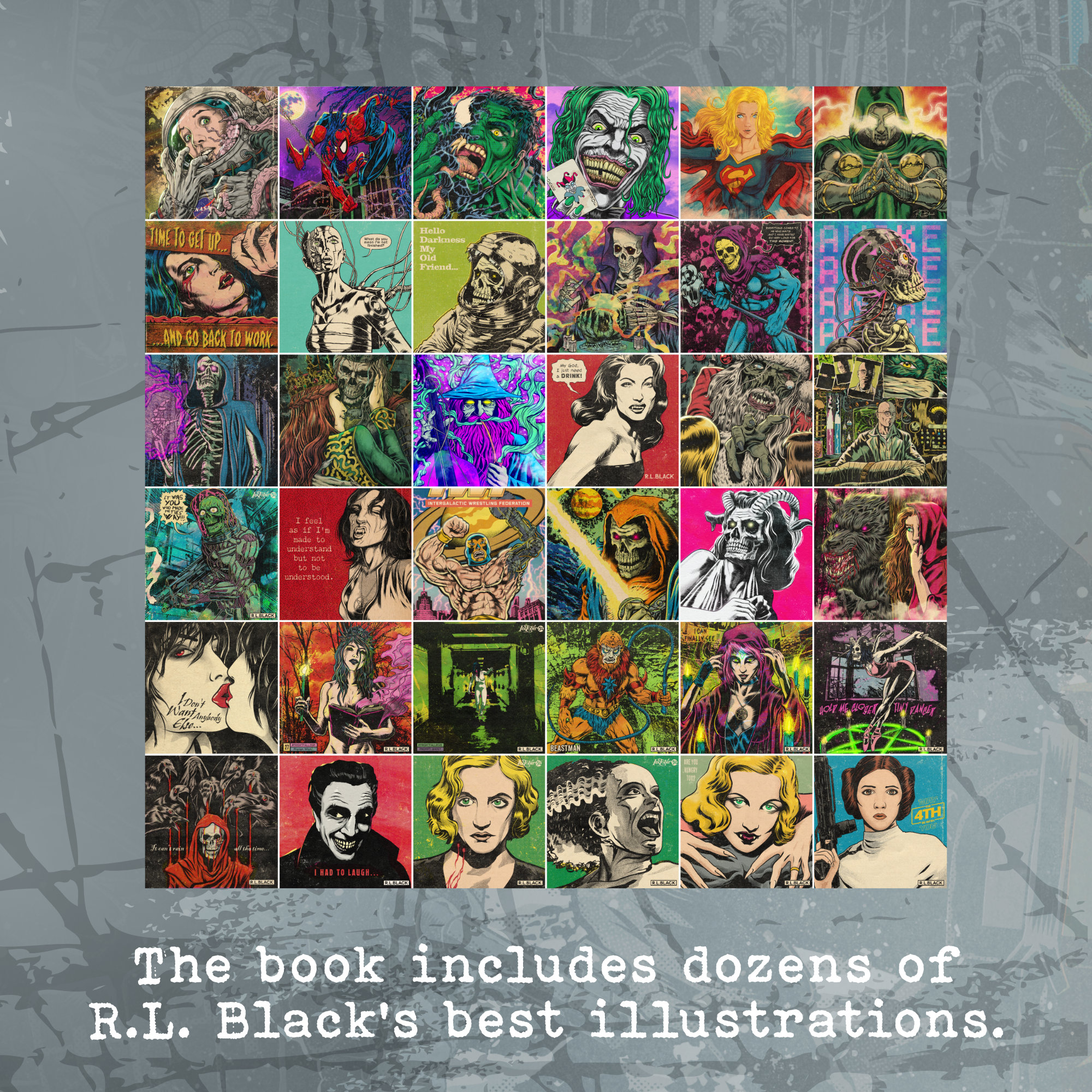 The Void: The Art of R.L. Black - dozens of R.L. Black's best illustrations