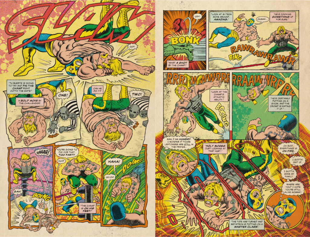 IWF: Intergalactic Wrestling Federation #2 sample pages